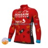 Homme Maillot vélo Hiver Thermal 2022 Team Bahrain Victorious N001